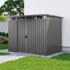PRIMEYARD 220 x 160 cm Domek narzędziowy, szaroperłowy - (GFPV01009)