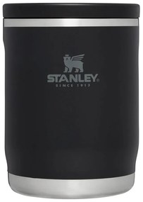 Czarny termos na jedzenie ze stali nierdzewnej 530 ml Adventure To-Go Black – Stanley
