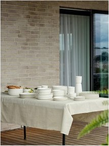 Kremowa porcelanowa miska na zupę 900 ml Eau – Zone