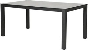 PICASO - stół ogrodowy aluminiowy 160 x 90 cm, naturalny
