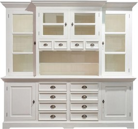 Kredens Brighton 225x45x220cm white