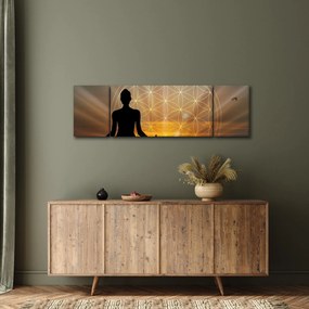 Obraz medytacji (170x50 cm)