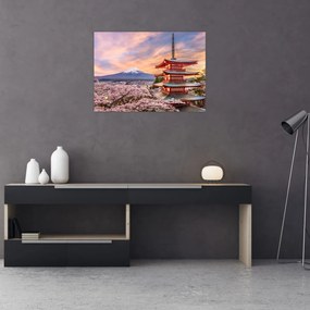 Obraz - Fudżi, Japonia (70x50 cm)