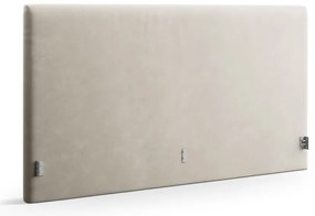 Beżowy tapicerowany zagłówek 210,5x100 cm Remo – Micadoni