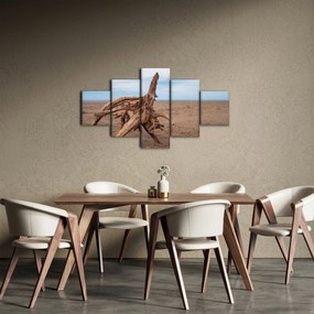 Obraz - Zmyte przez morze (125x70 cm)