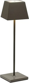 Siesta Dove Grey Przenośna i ładowalna lampa stołowa LED IP54