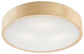 Lampa sufitowa NATURAL 3xE27/60W/230V ø 47 cm sosna - certyfikat FSC