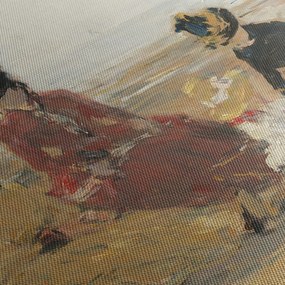 Obraz - Eugène Boudin, On the Beach, Trouville, reprodukcje (70x50 cm)