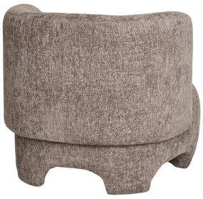 Brązowy fotel Nazare – House Nordic