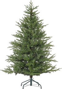HOMCOM Sztuczna choinka, 150 cm z 1724 gałęziami, metalowa podstawa, Zielona | Aosom PL