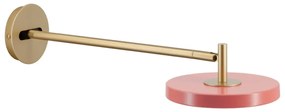 Różowy kinkiet LED ze ściemniaczem ø 15 cm Asteria Wall Long – UMAGE
