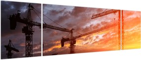 Obraz - Plac budowy (170x50 cm)
