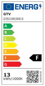 Żarówka LED z gwintem GU10, 12,5 W – GTV