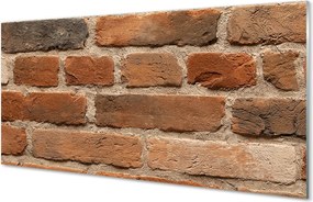 Szkło do Kuchni na Ścianę Mur z Kamienia i Cegieł