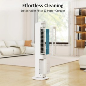 HOMCOM aircooler verdunstungskühler turmventilator | Aosom PL