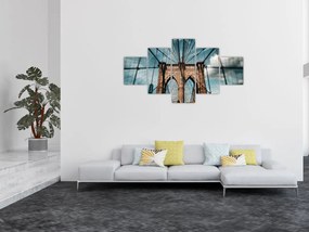 Obraz - Brooklyński most (125x70 cm)