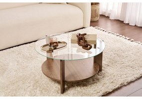 Stolik konferencyjny Clara Walnut