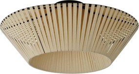 Osram - Oprawa sufitowa DECOR STRIPES 1xE27/10W/230V średnica 40,5 cm beżowa