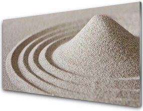 Szkło do Kuchni na Ścianę Naturalna Struktura Piasku