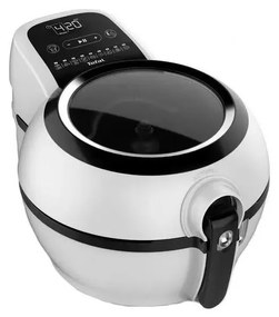 Tefal - Frytkownica na gorące powietrze ACTIFRY GENIUS DUAL MOTION 1,2l 1350W/230V biała