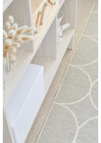 Kremowy chodnik odpowiedni na zewnątrz 70x200 cm Boo Linen – Pappelina