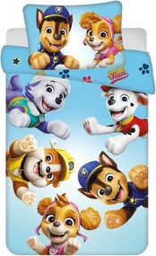 Bawełniana pościel dziecięca do łóżeczka 100x135 cm Paw Patrol – Jerry Fabrics