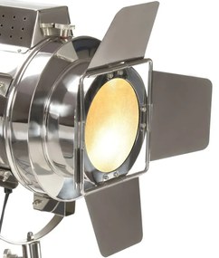 Drewniana retro lampa podłogowa regulowana - EX189 Moxi