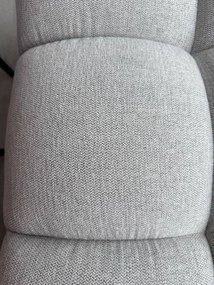 Narożnik Lewostronny CXL by Christian Lacroix - Lorella - Tkanina Strukturalna Popiel zdjęcia realne koloru
