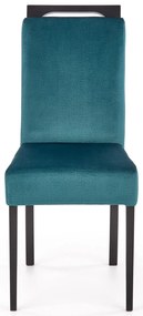 Krzesła drewniane tapicerowane CLARION 2 MONOLITH 37 (c. zielony) tradycyjne, drewniane, tapicerowane