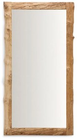 Lustro ścienne z drewnianą ramą 105x200 cm Ibro – Kave Home