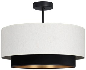 Przysufitowy żyrandol NATIA 1xE27/60W/230V biały/czarny