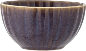 Ciemnofioletowa kamionkowa miska 400 ml Latina – Bloomingville