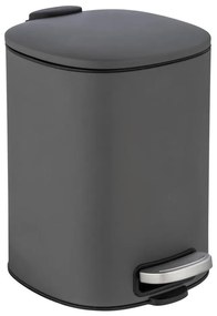 WENKO 24780100 - Kosz ALASSIO 20,5x27 cm szary/czarny