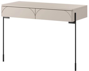 Toaletka Sonatia 100 cm z dwoma szufladami - kaszmir