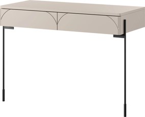 Toaletka Sonatia 100 cm z dwoma szufladami - kaszmir