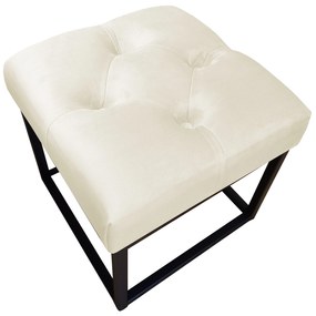 Pufa CHESTERFIELD LOFT ławka podnóżek metal MG50