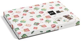 Kartonowy pojemnik dekoracyjny z pokrywką 37x50x15 cm Engla Christmas Storage – Bigso