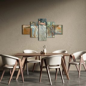 Obraz - Berthe Morisoti, In the Dining Room, reprodukcje (125x70 cm)