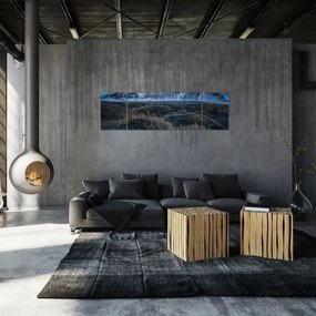 Obraz z widokiem na islandzkie szczyty (170x50 cm)