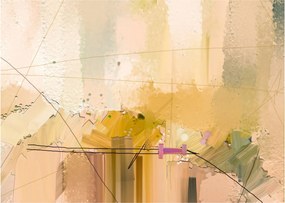 Obraz na szkle - Abstrakcja, obraz olejny (70x50 cm)