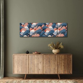 Obraz - Fale i wzgórza (170x50 cm)