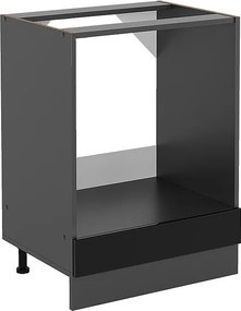 Szafka kuchenna czarny wysoki połysk 60x46x81.6 r-line