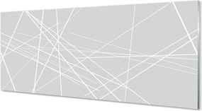 Panel Szklany Swobodne Linie Abstrakcyjne