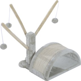 PawHut Drapak dla kota z sizalu Jasnoszary model do wspinania i ostrzenia pazurów | Aosom PL