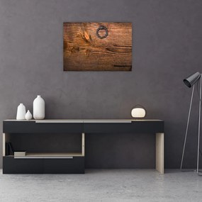 Obraz tekstury drewna (70x50 cm)