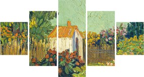 Obraz - Imitator of Vincent van Gogh, Landscape, reprodukcje (125x70 cm)