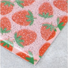 Wycieraczka z PVC 40x70 cm Pink Strawberry – Artsy Doormats