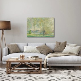 Obraz - Claude Monet, The Willows, reprodukcje (70x50 cm)