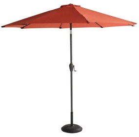 Pomarańczowy parasol ogrodowy ø 270 cm Sunline – Hartman