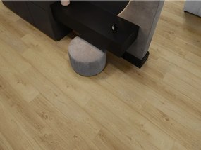 Mexen Anniston próbka paneli winylowych SPC 6,5 mm, podkład IXPE 1,5 mm, 4 V-Fuga, Dąb - F1038-S